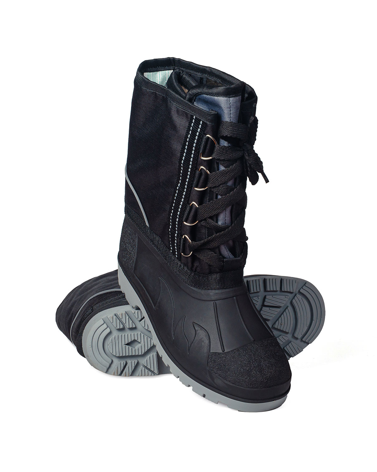 Сапоги с комбинированным верхом Практик