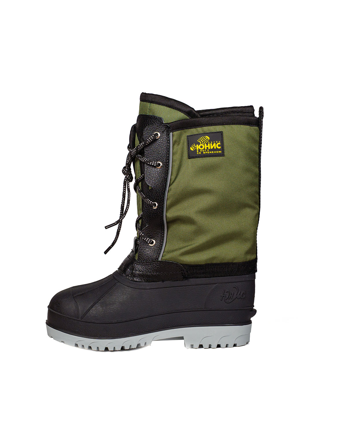 Сапоги с комбинированным верхом «Вектор-П» вид сбоку