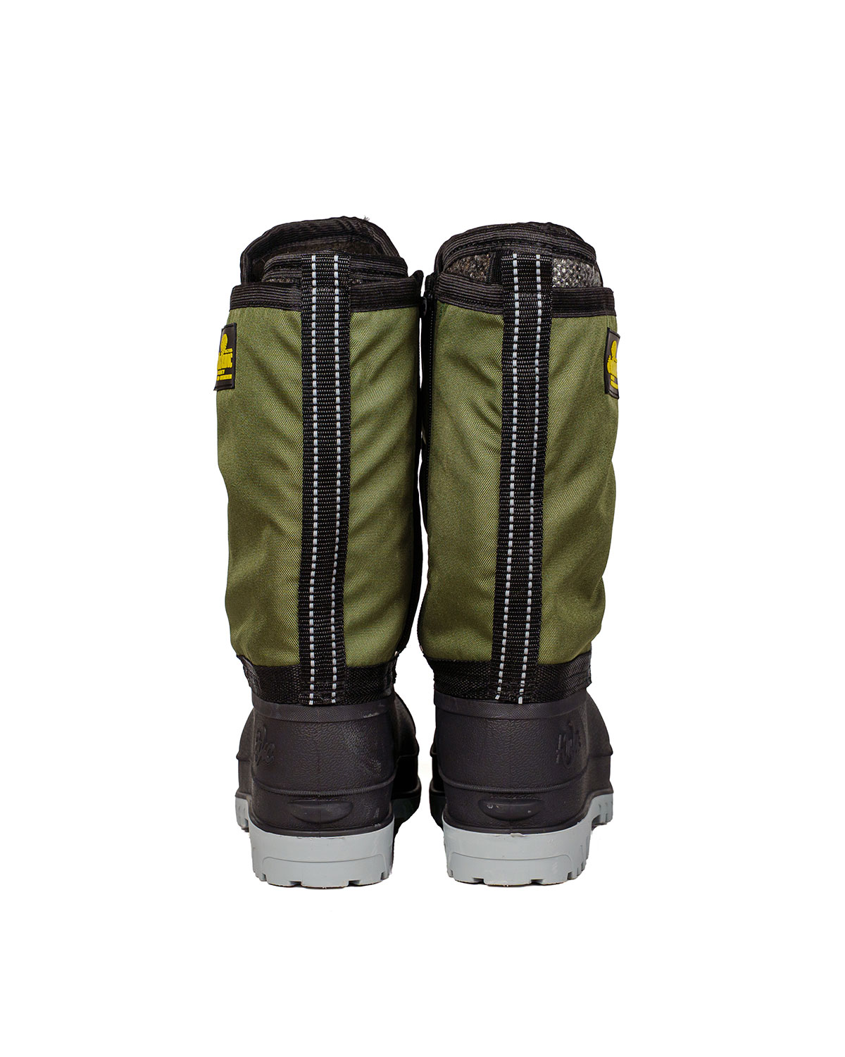 Сапоги с комбинированным верхом «Вектор-П» вид сзади