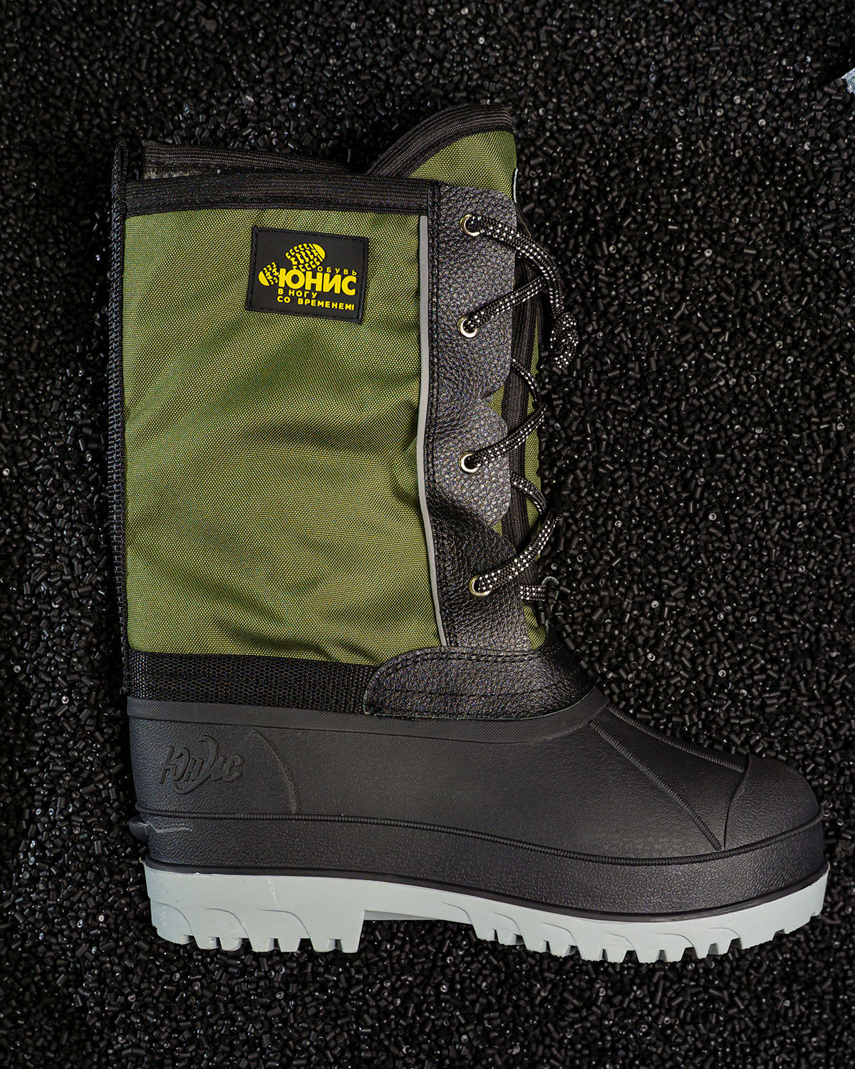 Сапоги с комбинированным верхом «Вектор-П» в жизни